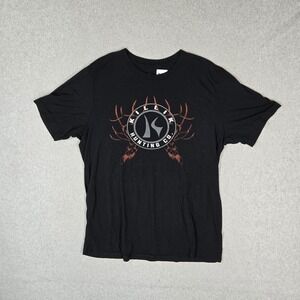 KillikMen Shirt XL Black Graphic Hunting Logo  Short Sleeve Lightweight